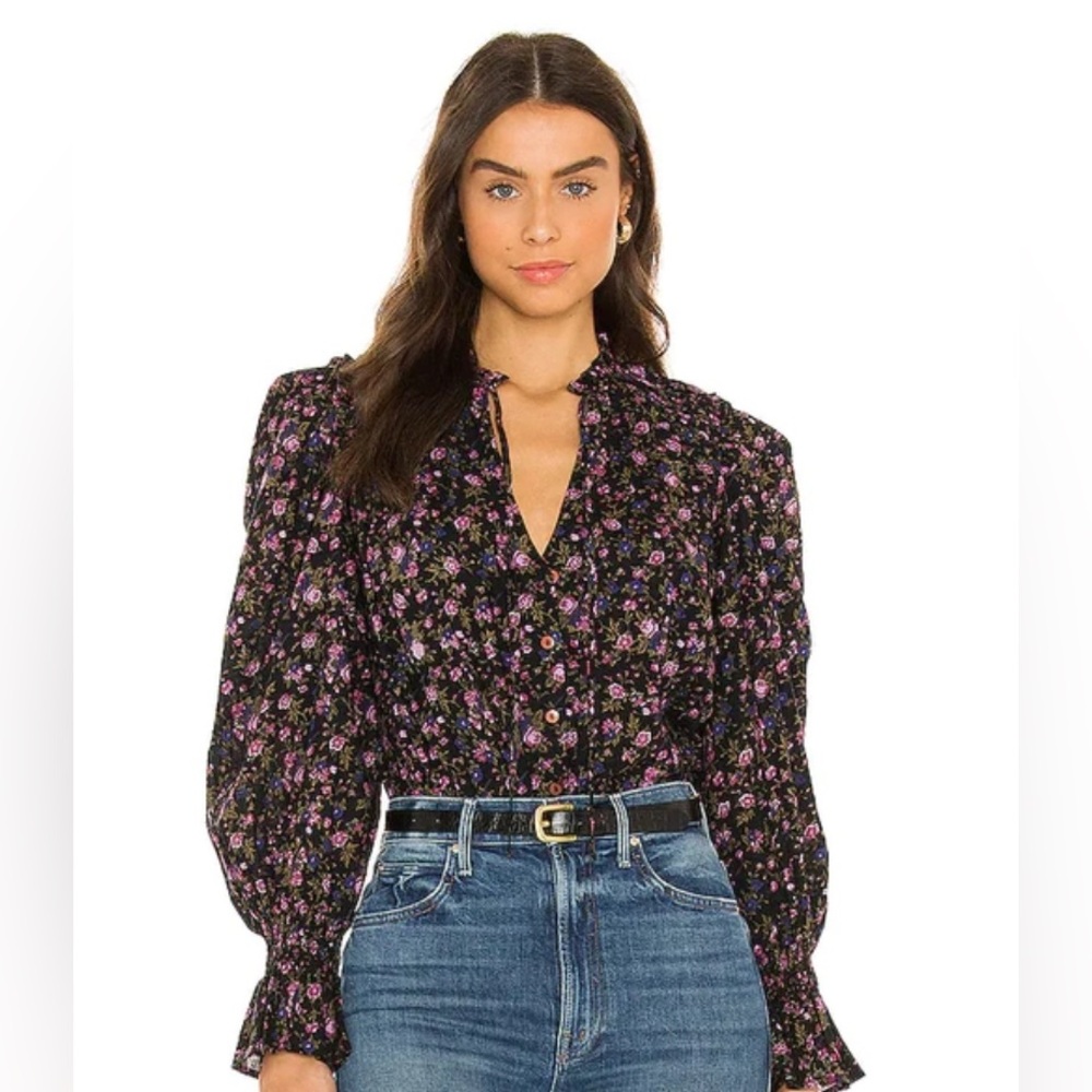 Free People Meant To Be floral top